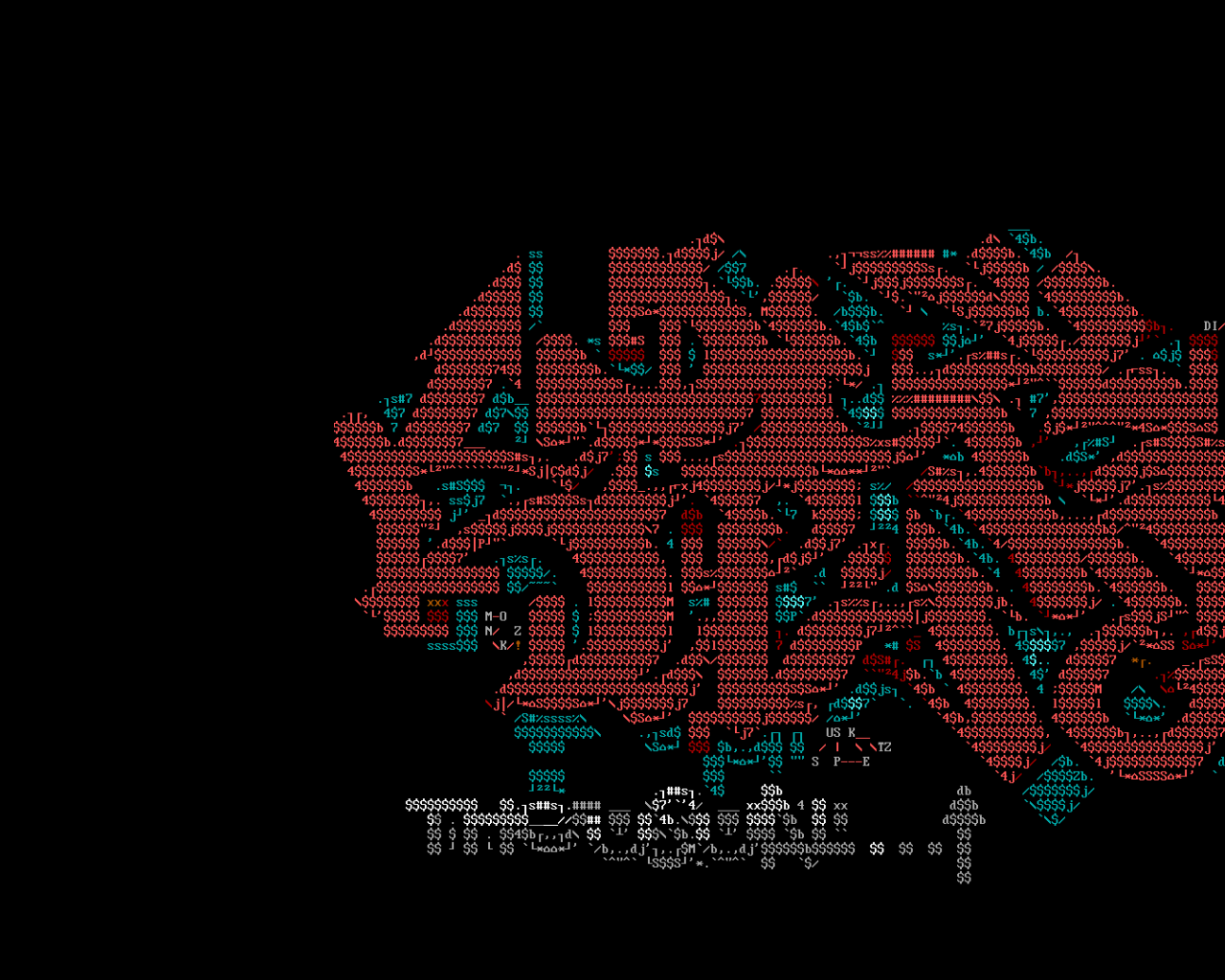 Граффити из восьмибитных символов