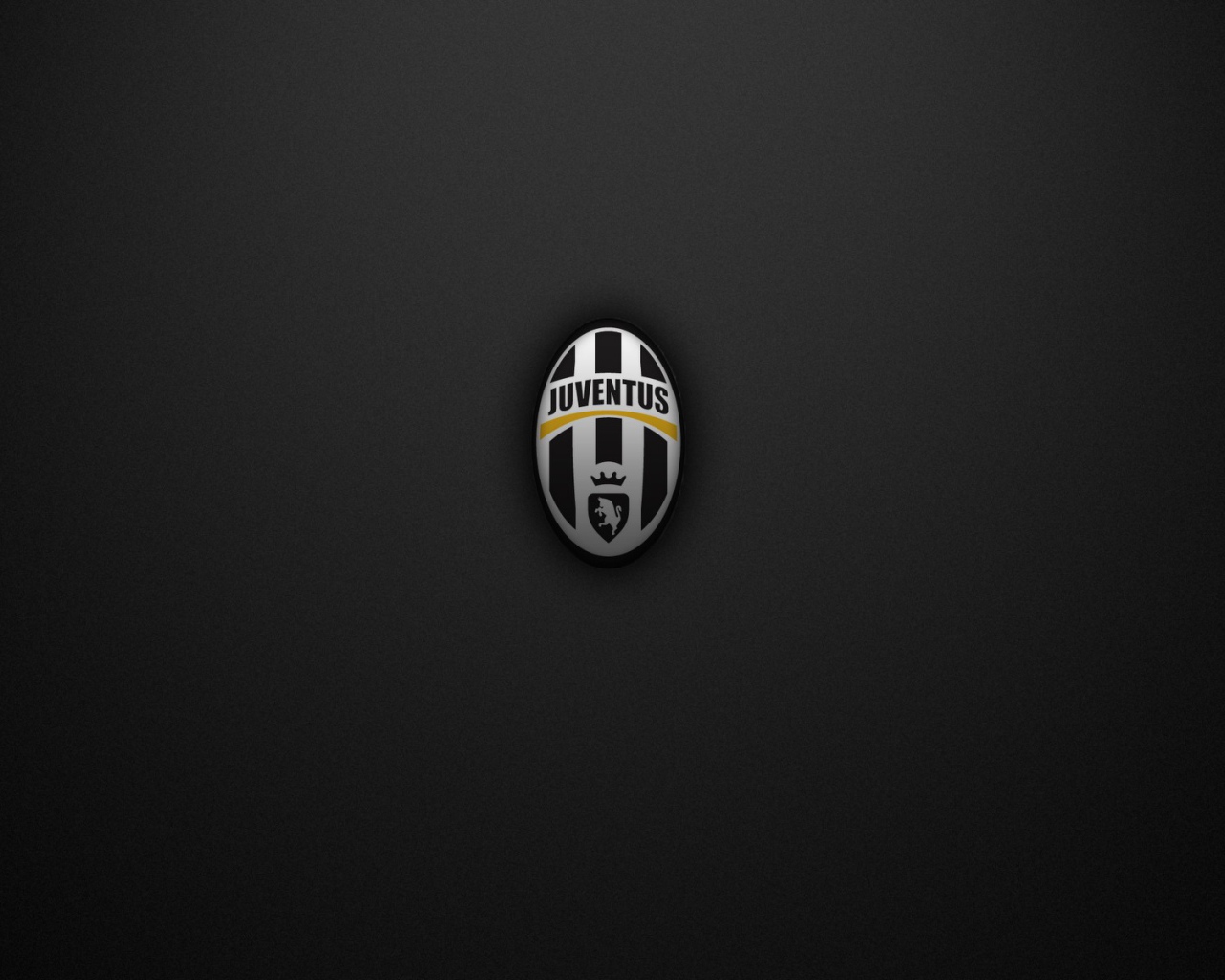 Футбольный клуб Ювентус, черный фон