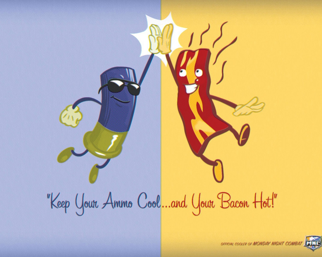 Держи патроны прохладными, а бекон горячим