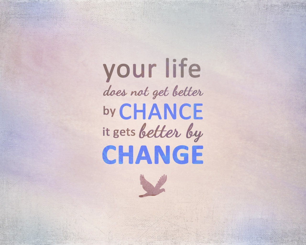 Жизнь не дает тебе шансов - она и есть твой шанс!