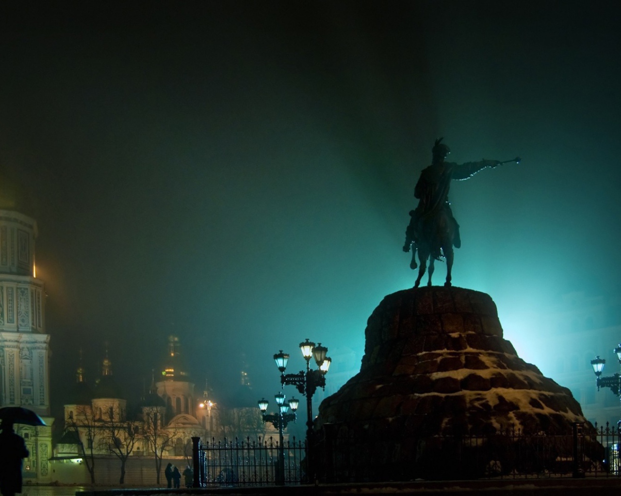 Памятник Богдану Хмельницкому в Киеве, Украина