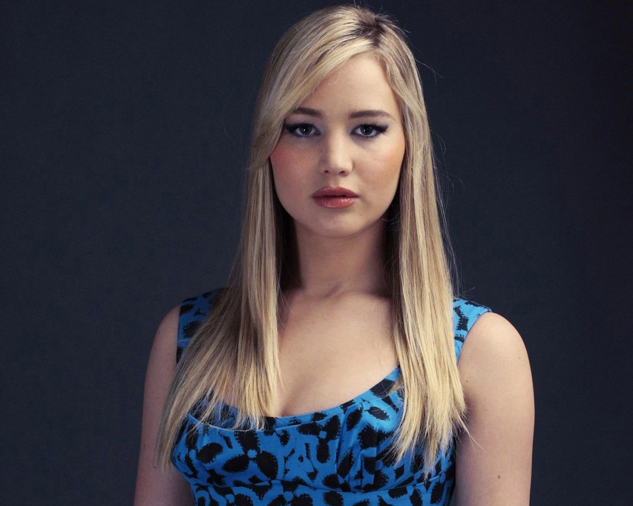 Блондинка актриса Дженифер Лоуренс