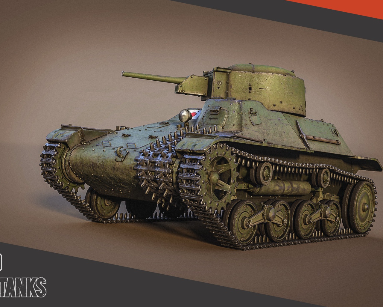 Игра World of Tanks, небольшой танк ТК