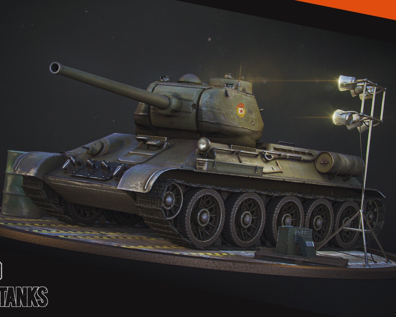 Игра World of Tanks, танк Т-34-85