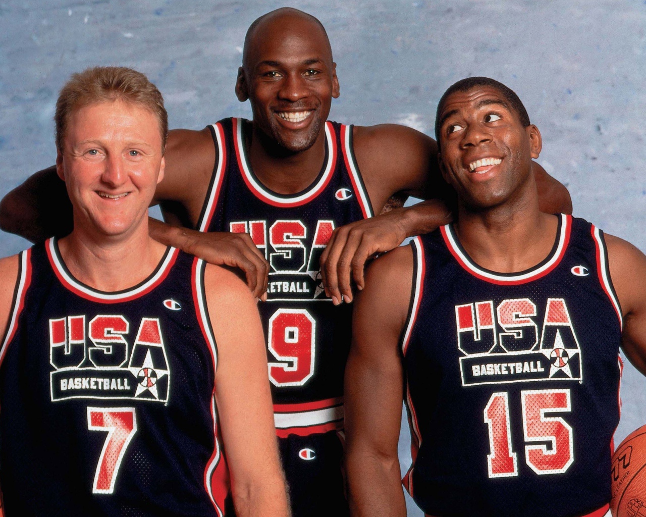 Три знаменитых баскетболиста