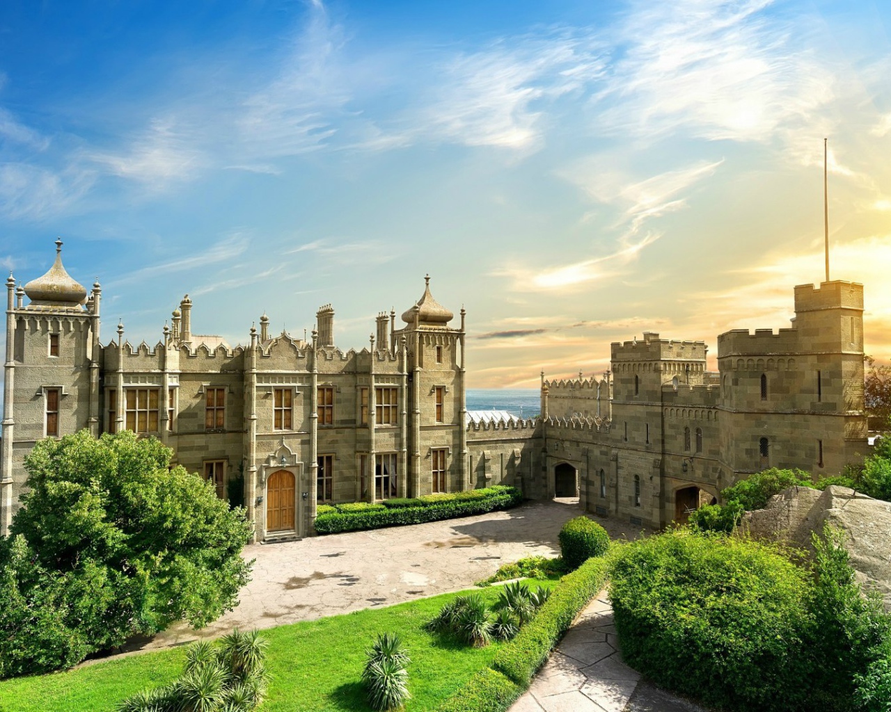 Воронцовский дворец в Крыму