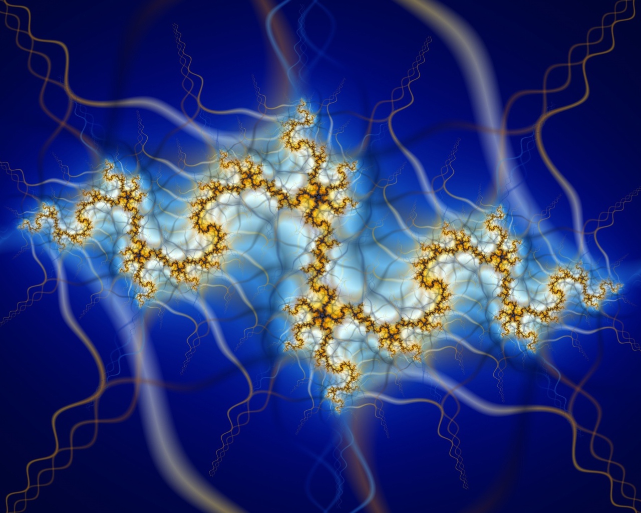 Абстрактный ультра фрактал  