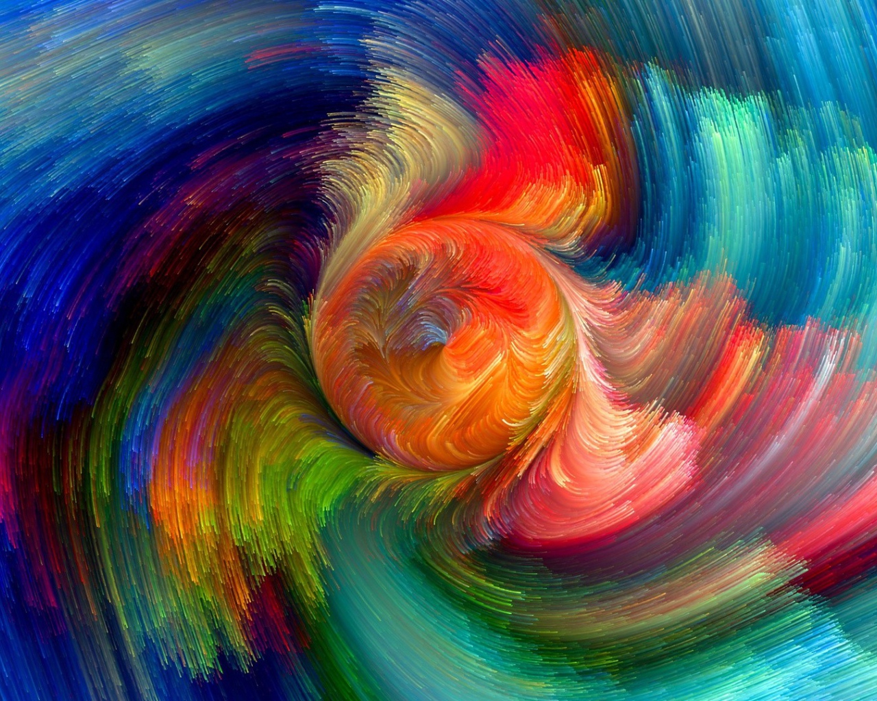 Абстрактный разноцветный рисунок  