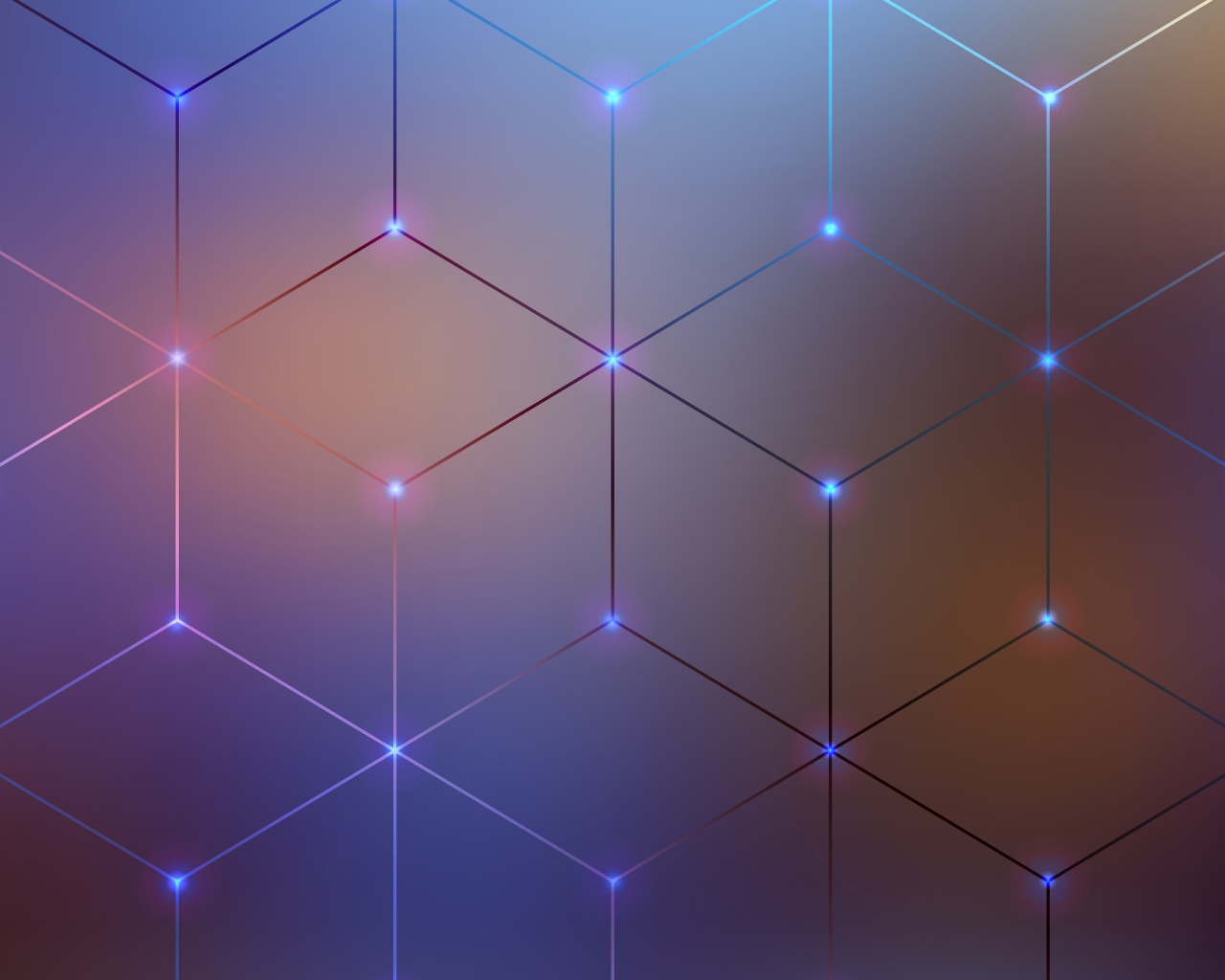 Абстрактный  рисунок из геометрических фигур 3 д графика 