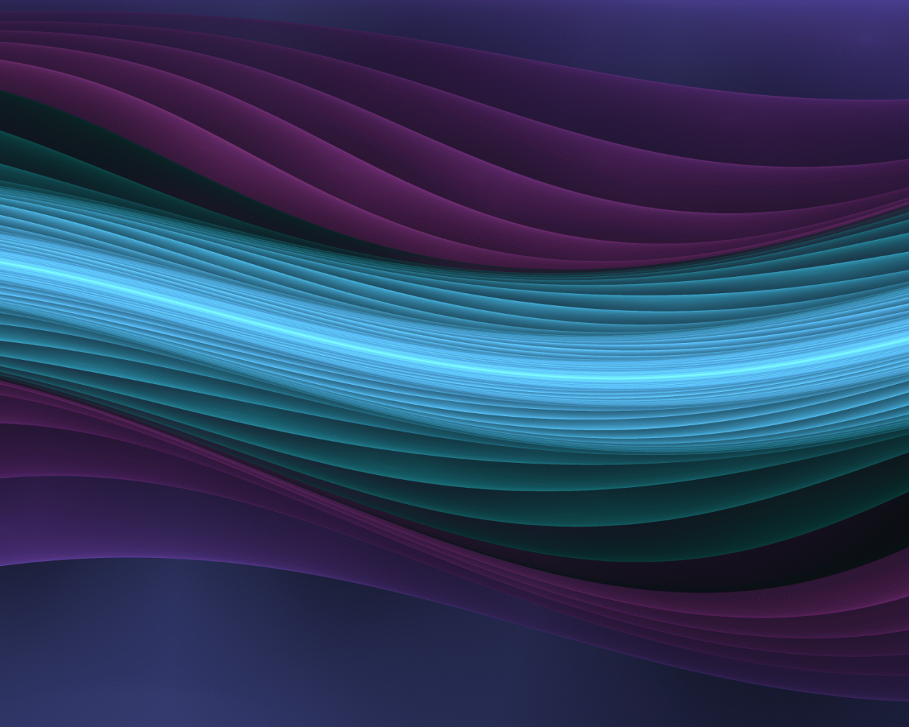 Абстрактные волнистые линии 