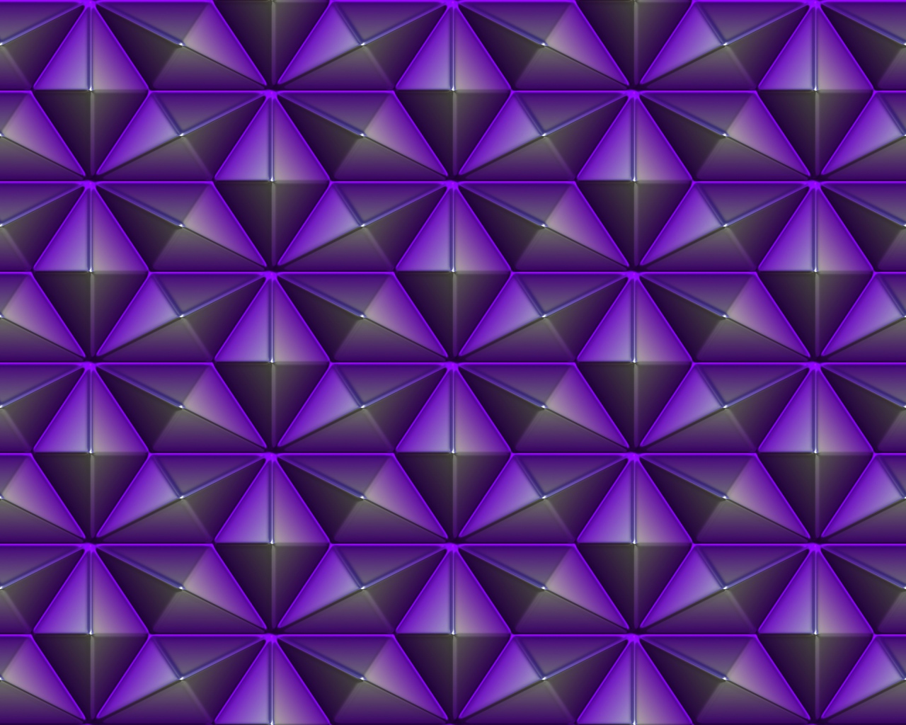 Пурпурные треугольники 3д графика