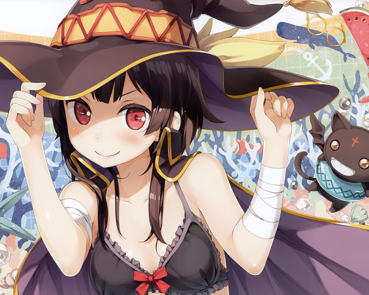 Персонаж Мэгумин аниме  KonoSuba – God’s Blessing On This Wonderful World!! 