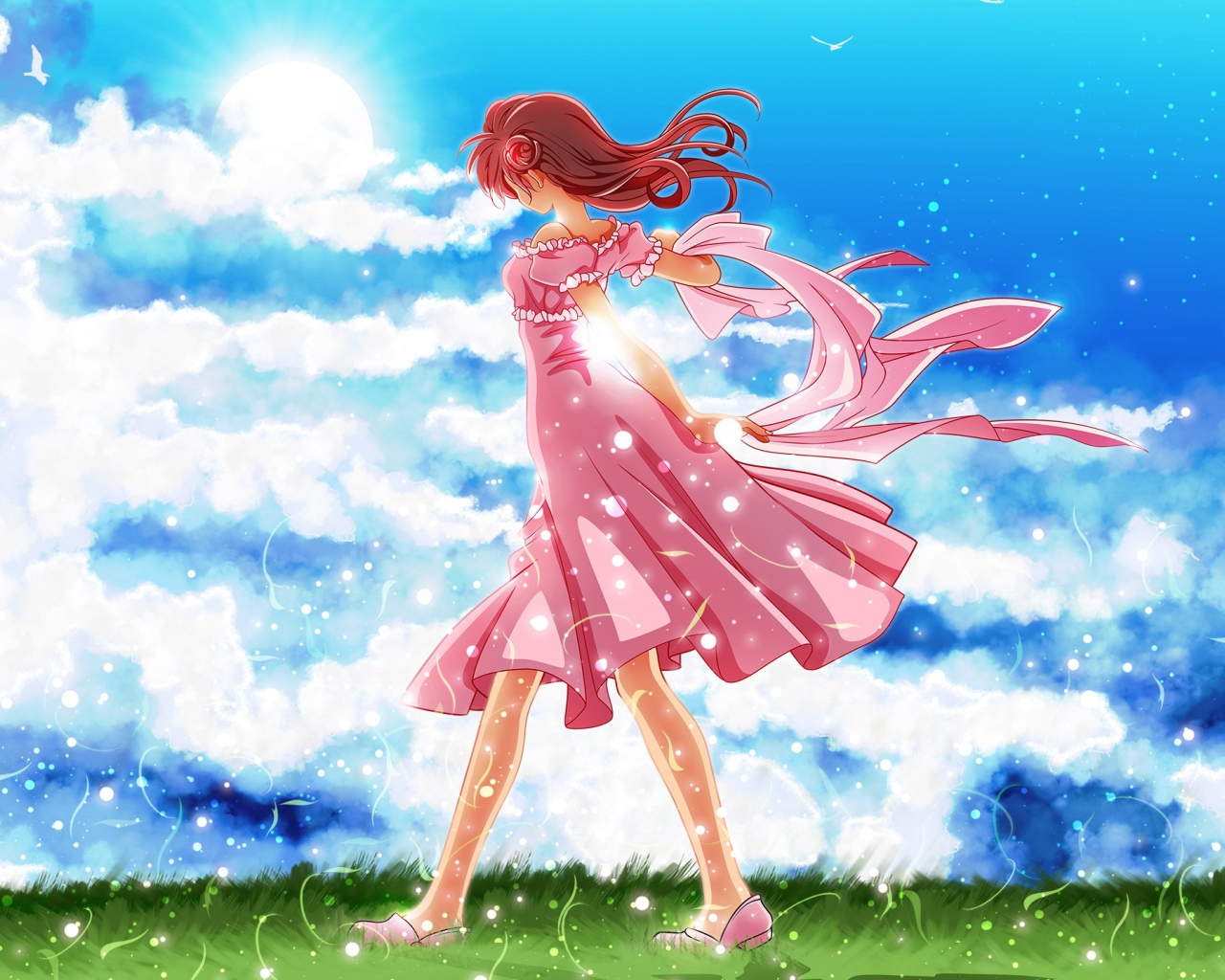 Девушка Марон Кусакабэ аниме Камикадзе Кайто Дзянну   