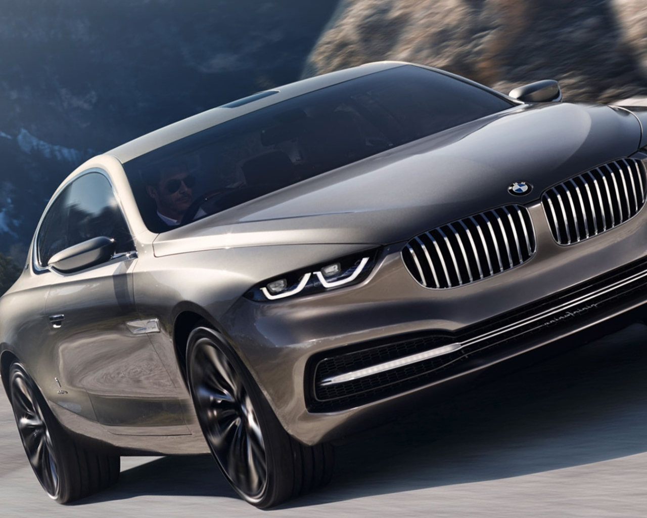 BMW 7 Series Rumors 2017 года на трассе