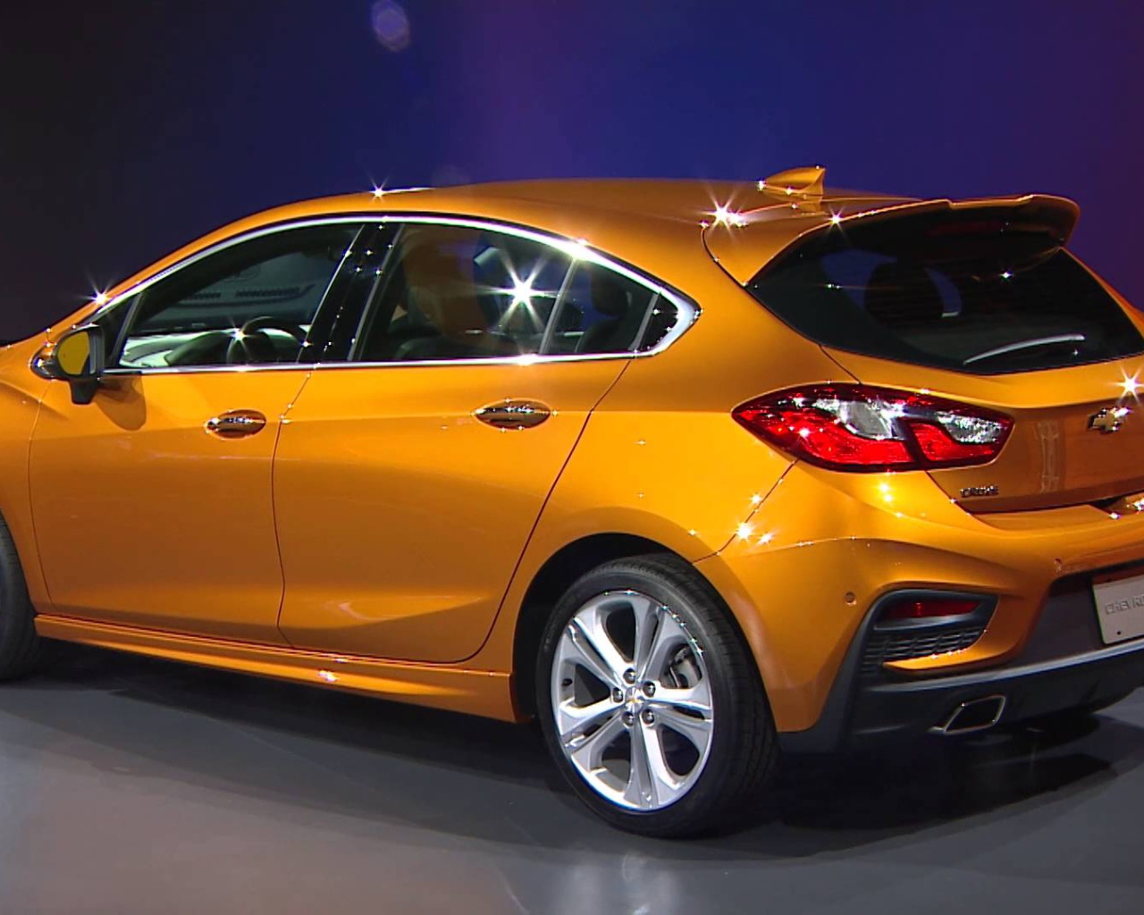 Chevrolet Cruze Hatch 2017 года вид сзади 