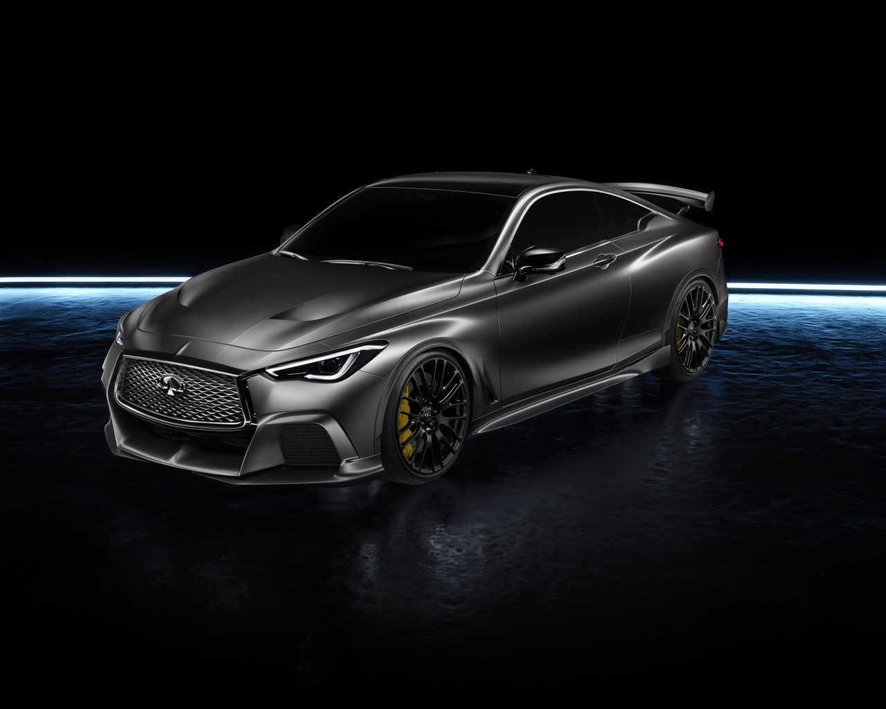 Стильный автомобиль  Infiniti Q60 Project Black S 2017 