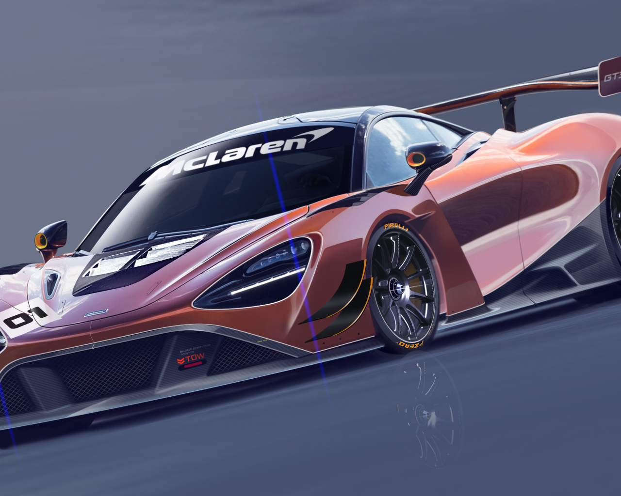 Гоночный автомобиль McLaren 720S GT3, 2019