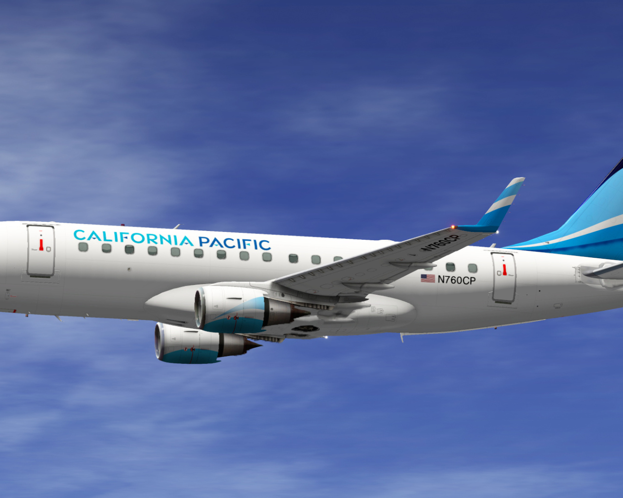 Embraer авиакомпании California Pacific 