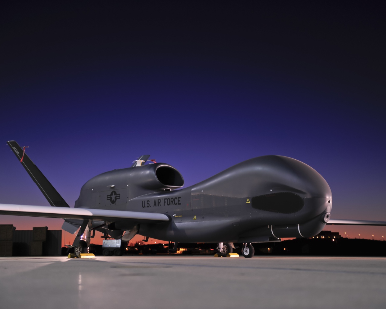 Unmanned aerial vehicle RQ-4 Global Hawk