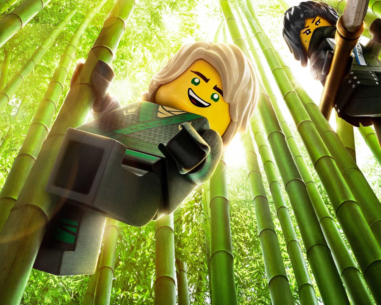 Персонажи мультфильма  Лего Фильм. Ниндзяго, 2017