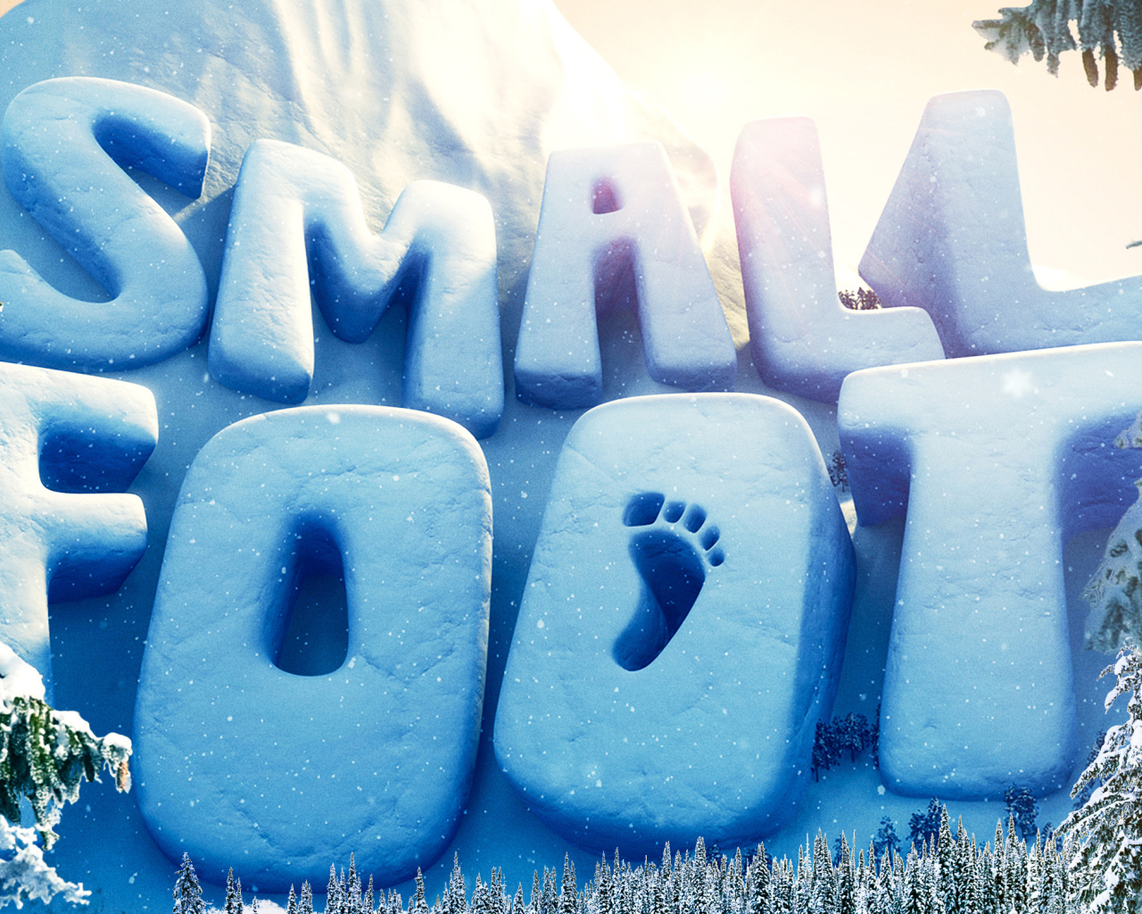 Логотип нового мультфильма Смолфут, 2018