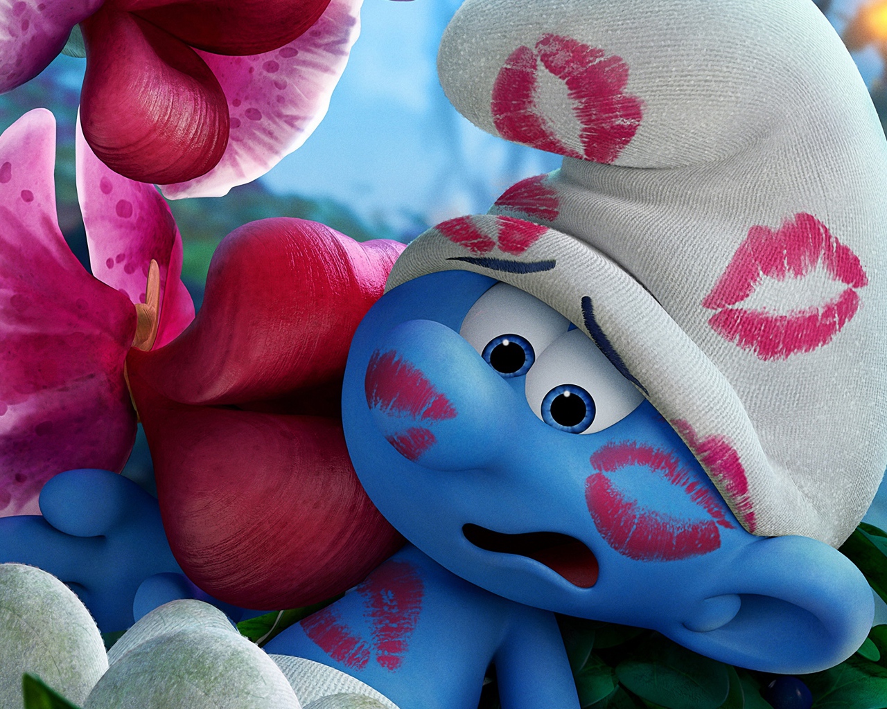 Смурф Растяпа мультфильм Смурфики. Затерянная деревня 2017 