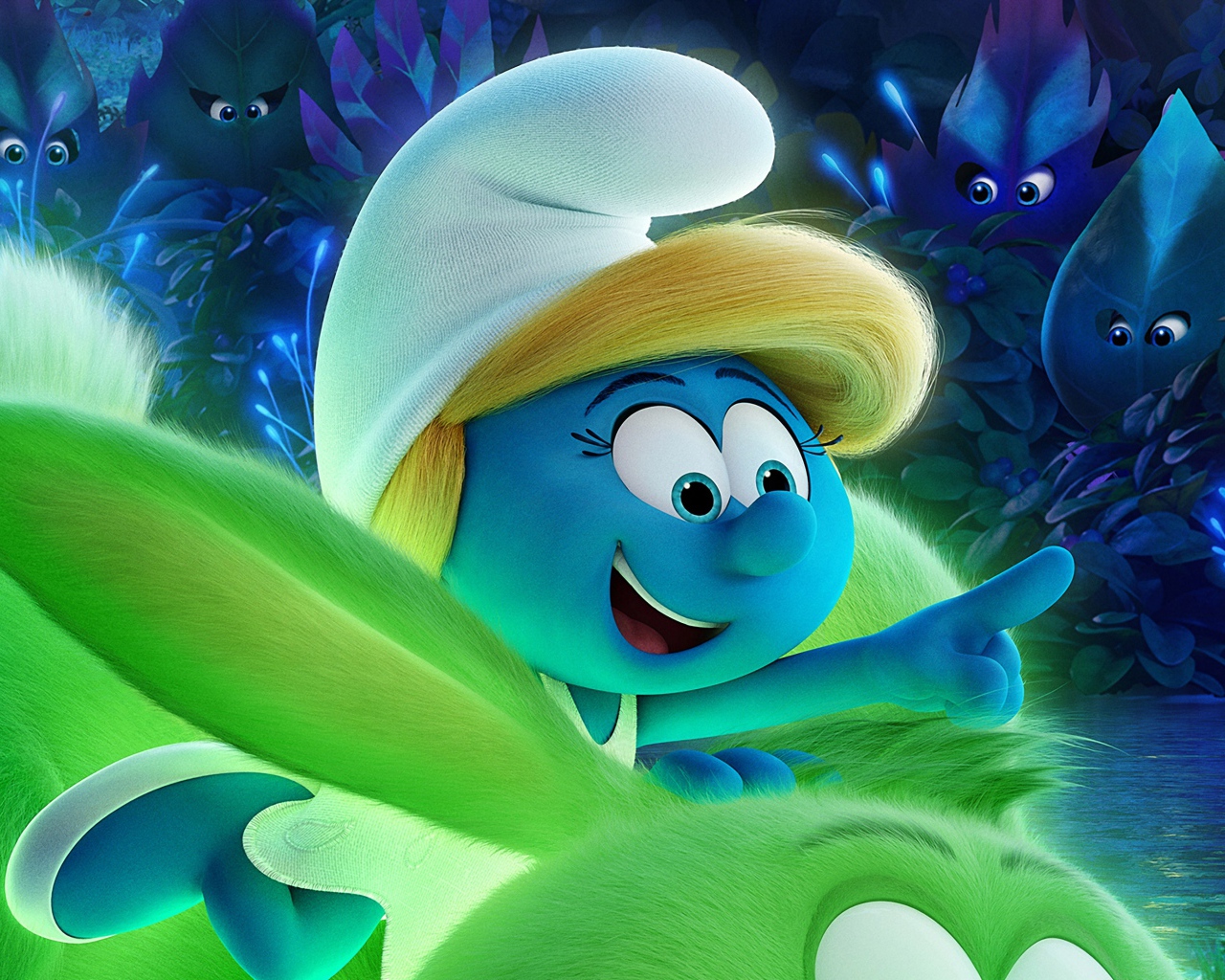 Смурфетта мультфильм Смурфики. Затерянная деревня 2017 