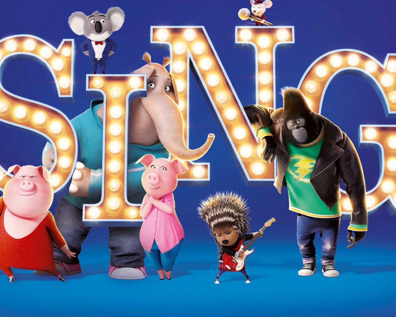 Главные персонажи мультфильма Зверопой 