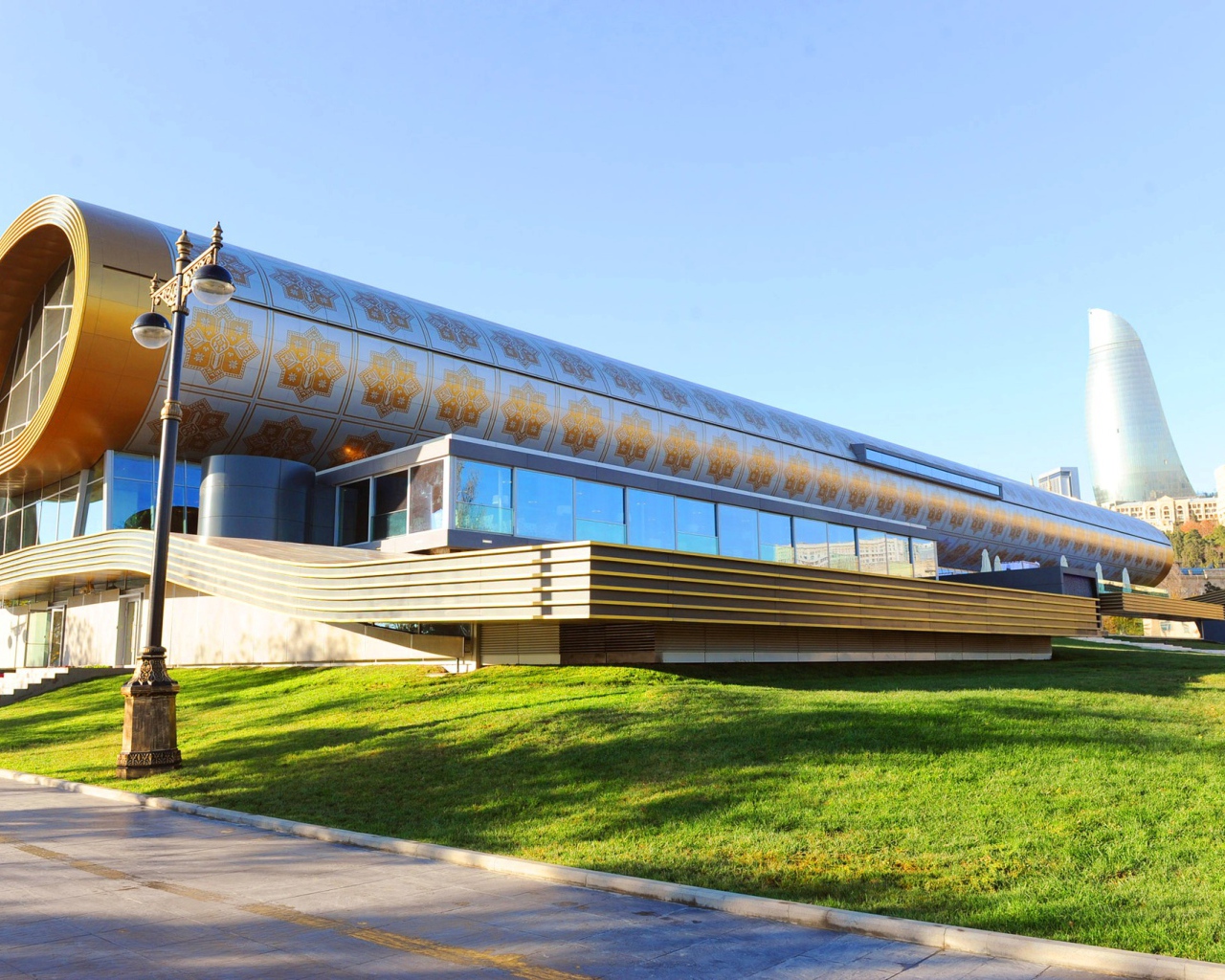 Музей азербайджанского ковра Баку 