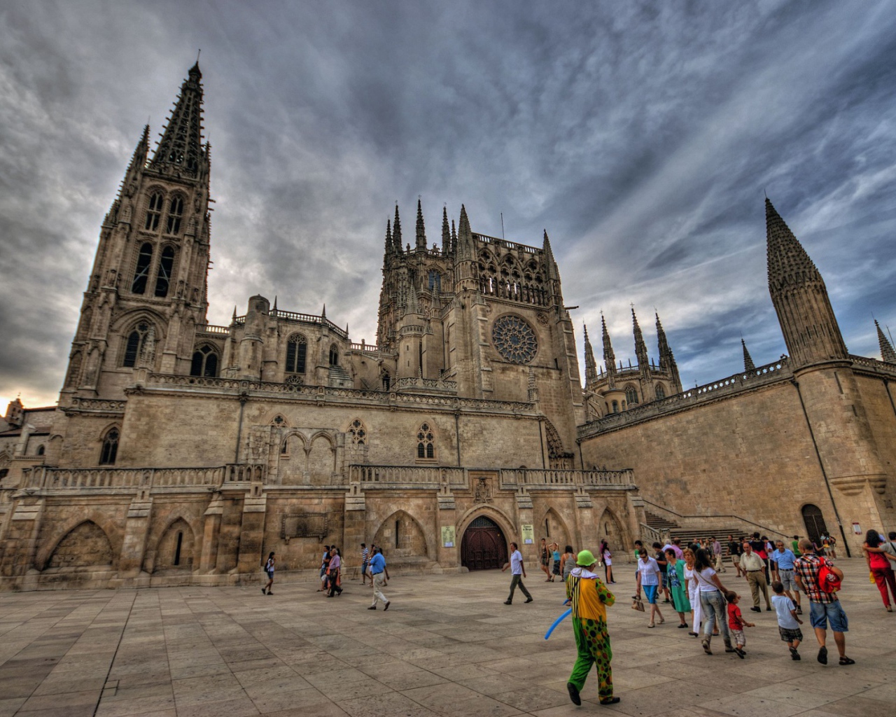 Кафедральный собор город Бургос 