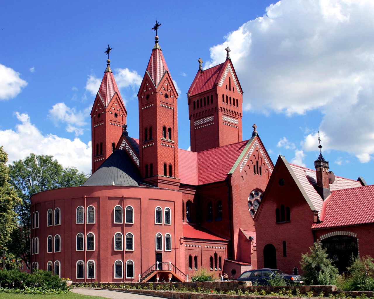 Костёл Святого Симеона и Святой Елены город Минск 