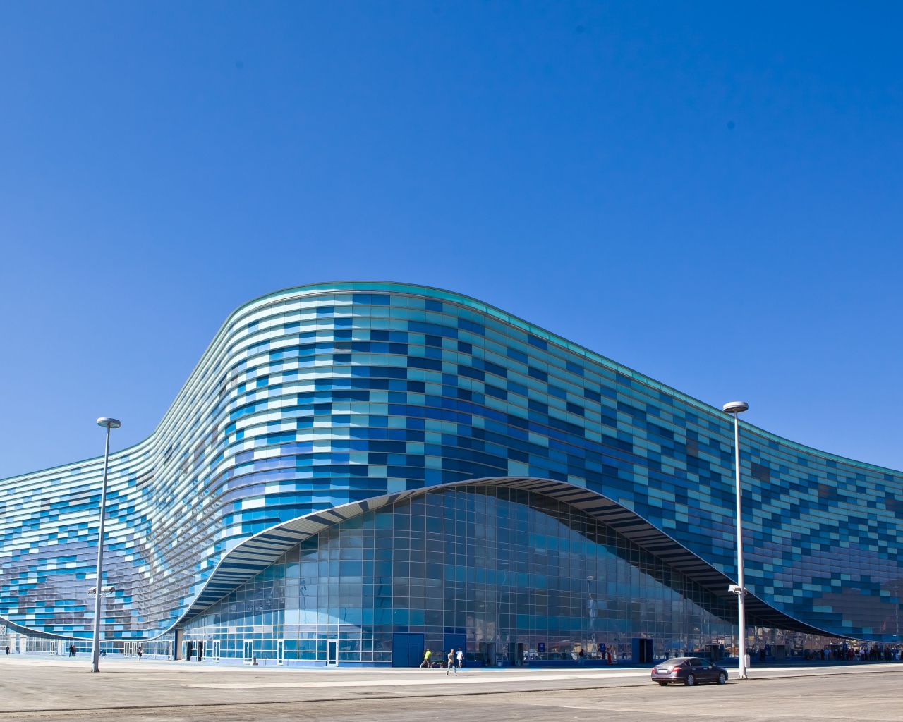 Ледовый дворец спорта Айсберг, Сочи. Россия 