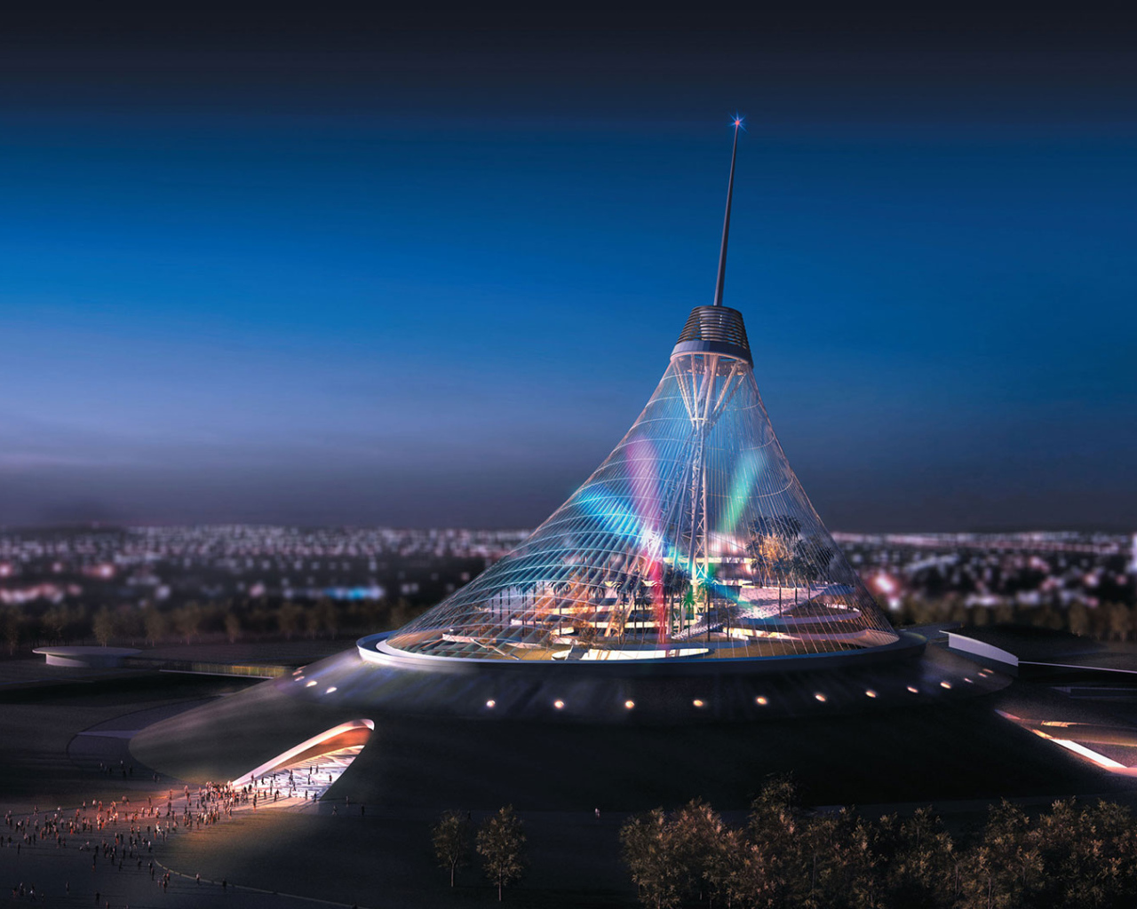 Торговый центр Хан шатыр Астана 