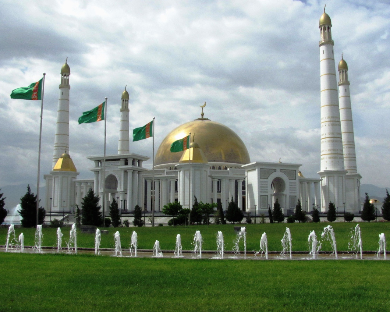 Мечеть Духовности Туркменбаши город Ашхабад 