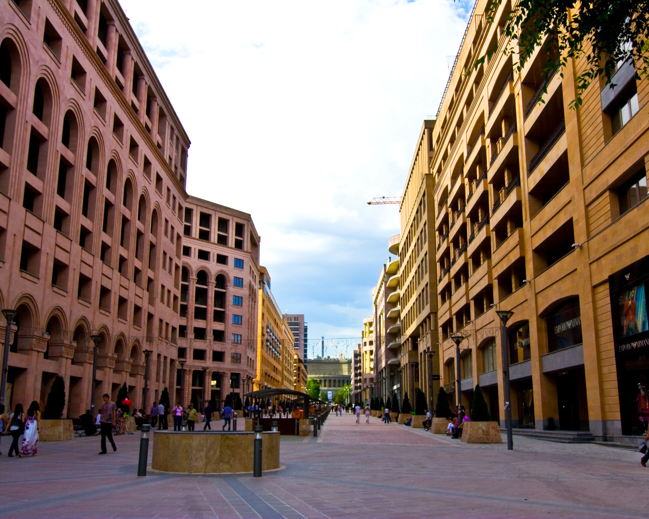 Северный проспект город Ереван 