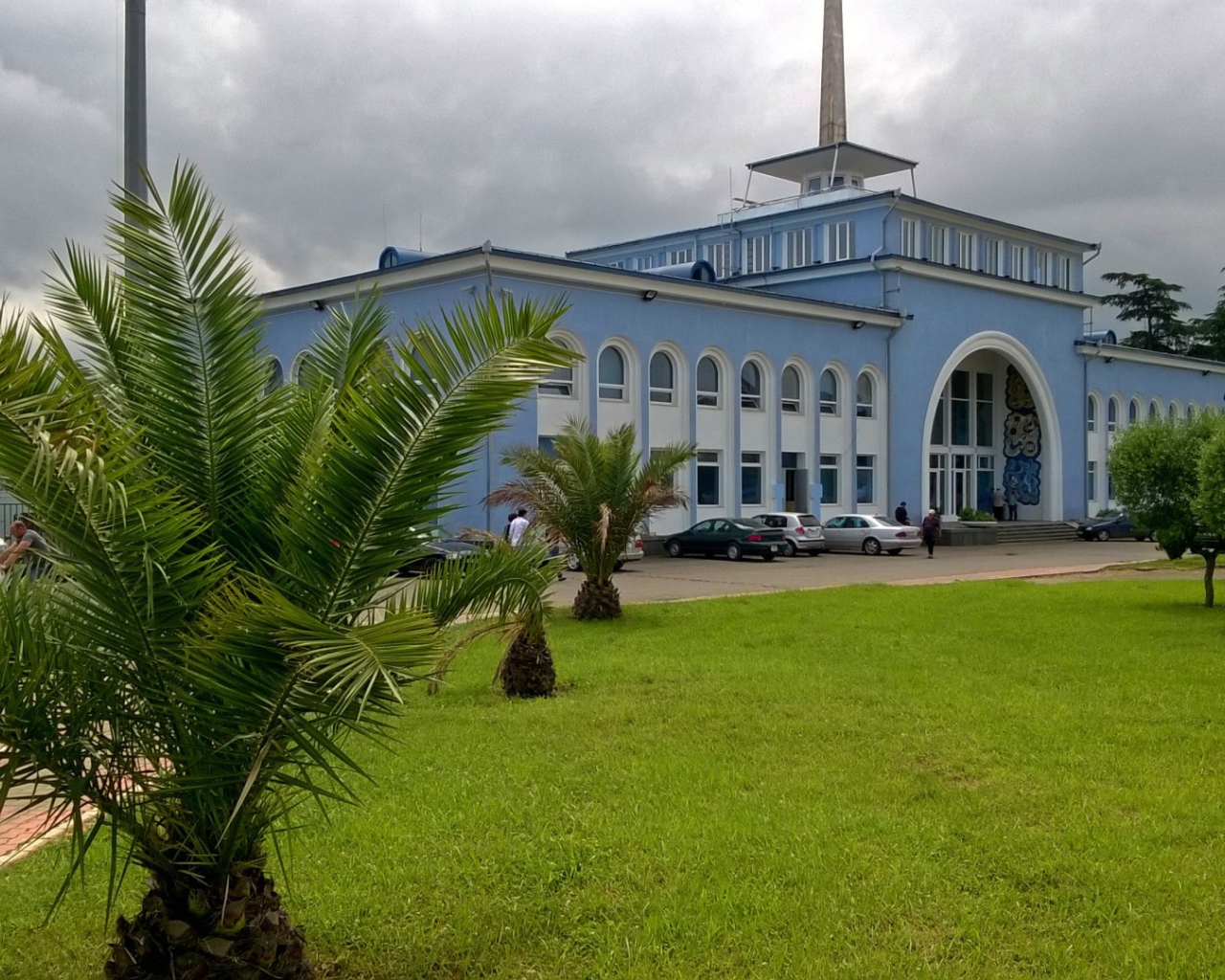 Морской вокзал город Батуми 