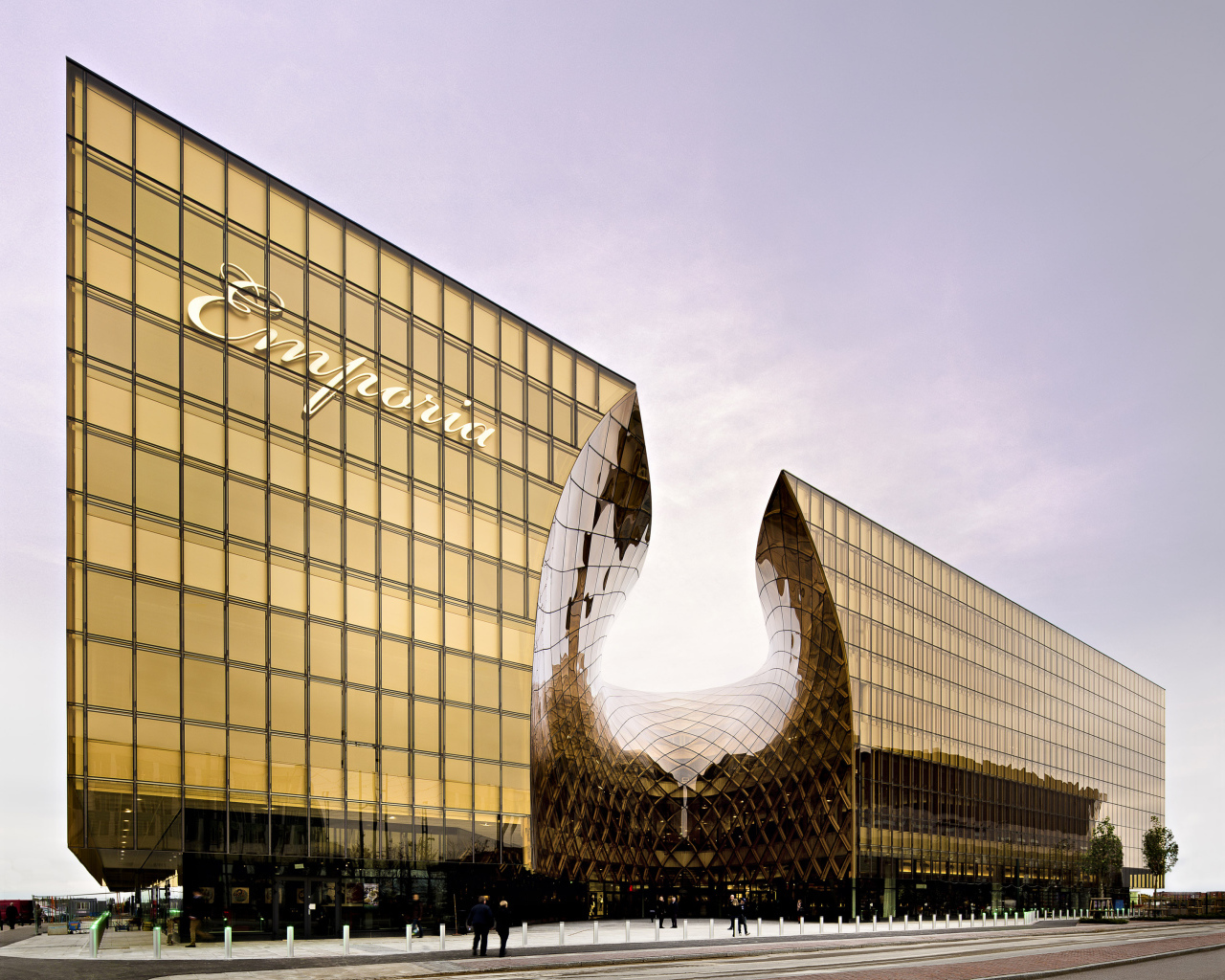 Торговый центр Emporia, город Мальмё.. Швеция 