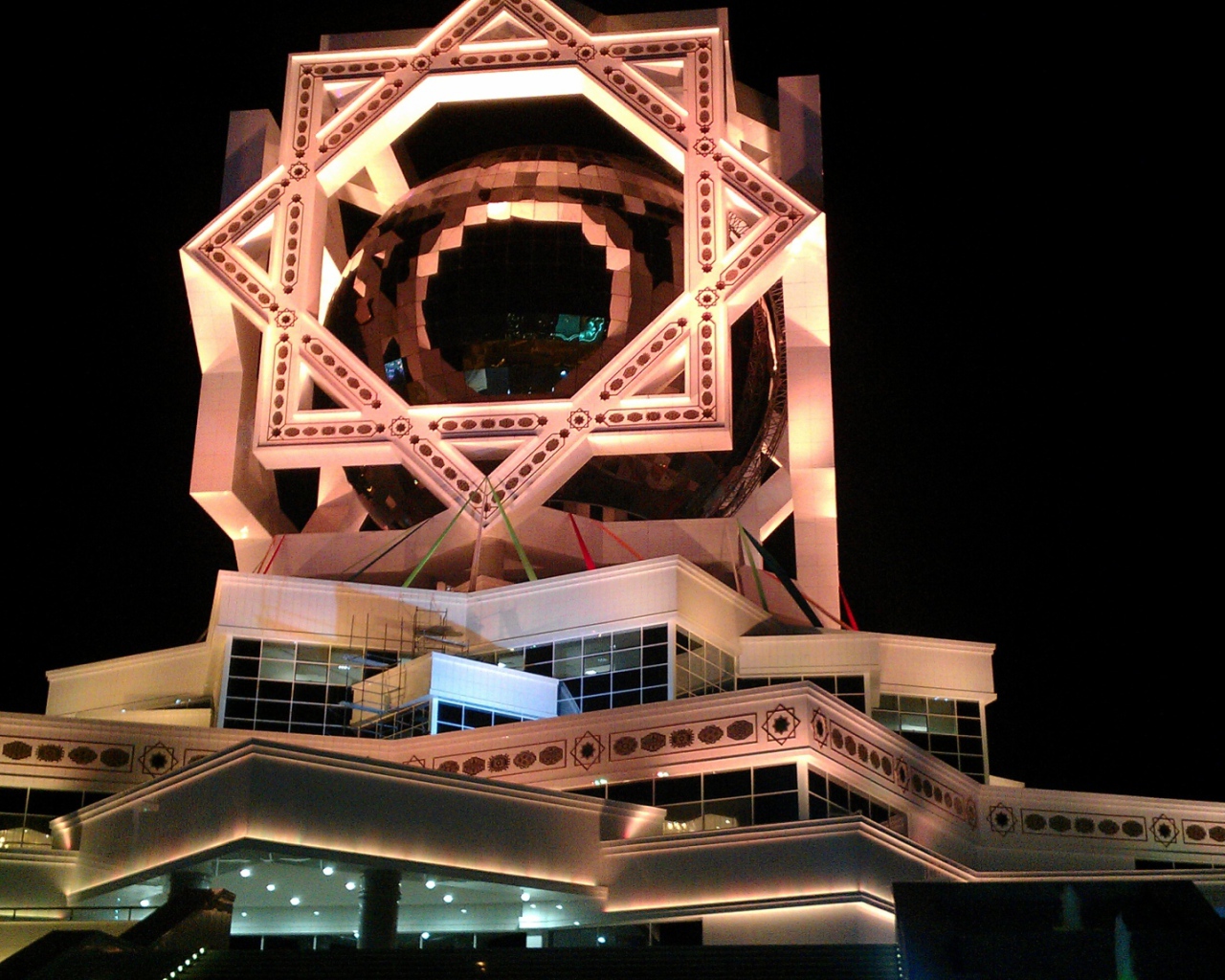 Дворец бракосочетаний «Багт кошги» город Ашхабад 