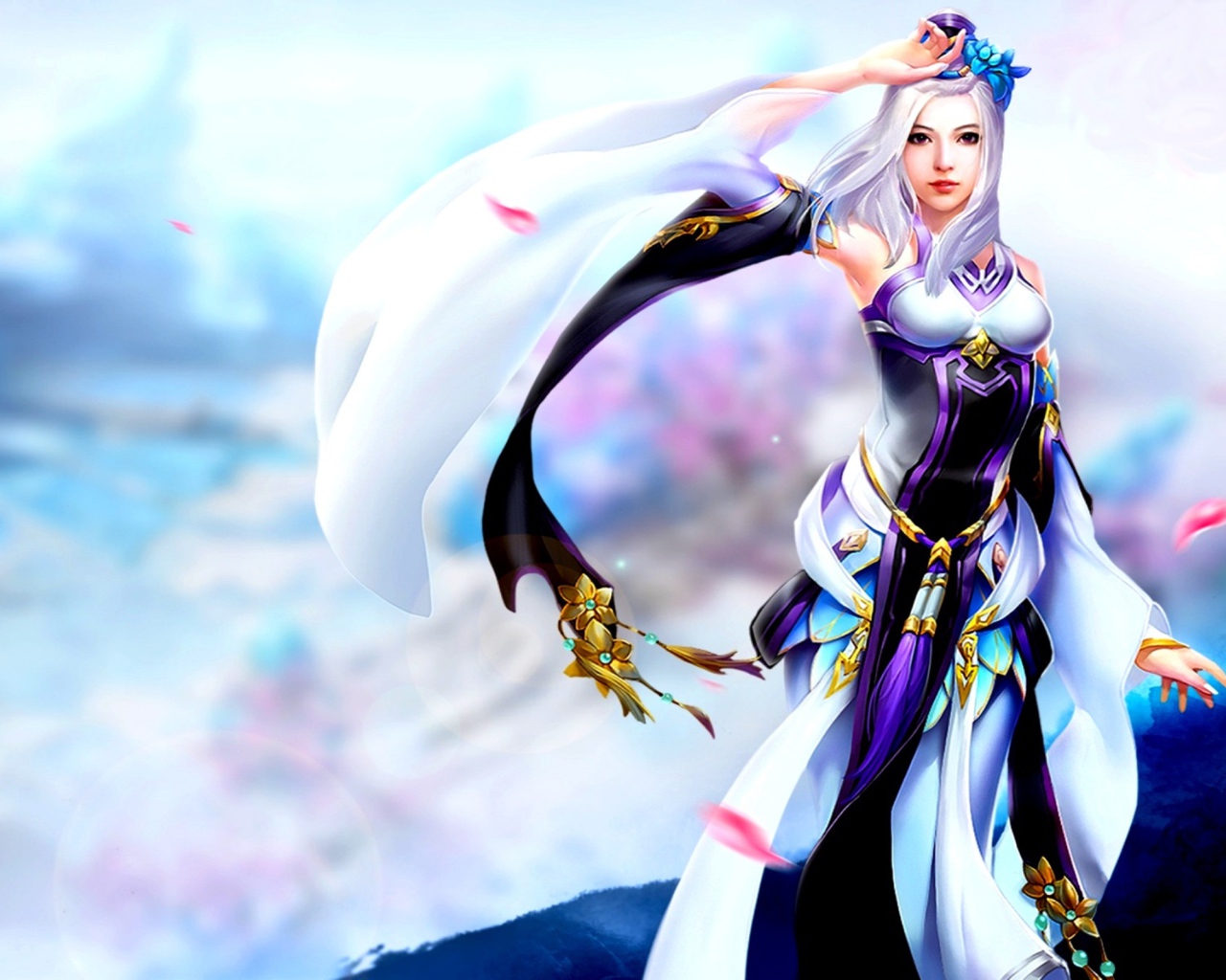 Фантастическая красивая девушка 