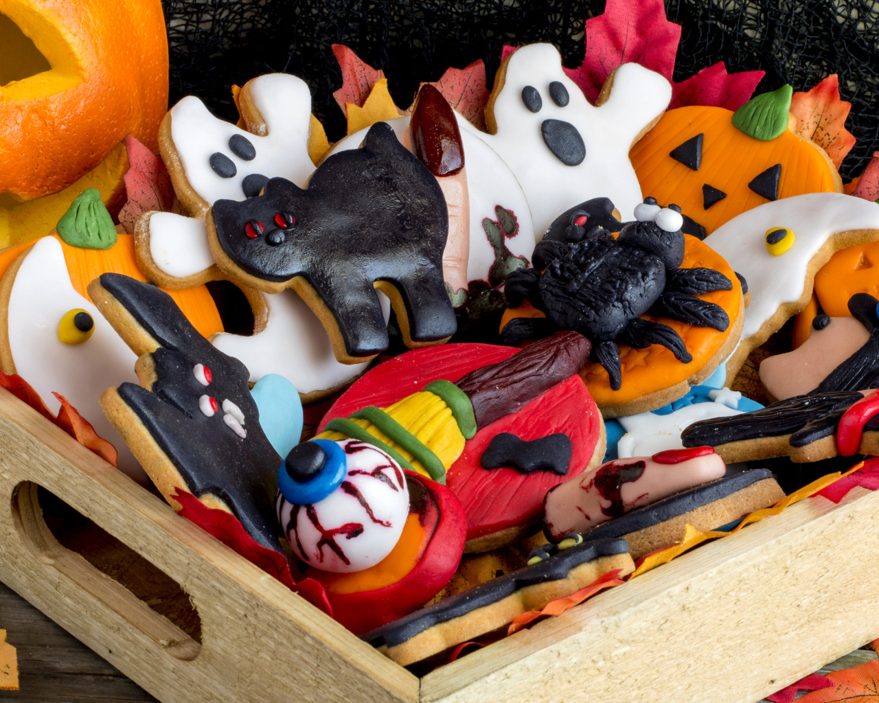 Печенье на праздник Хэллоуин