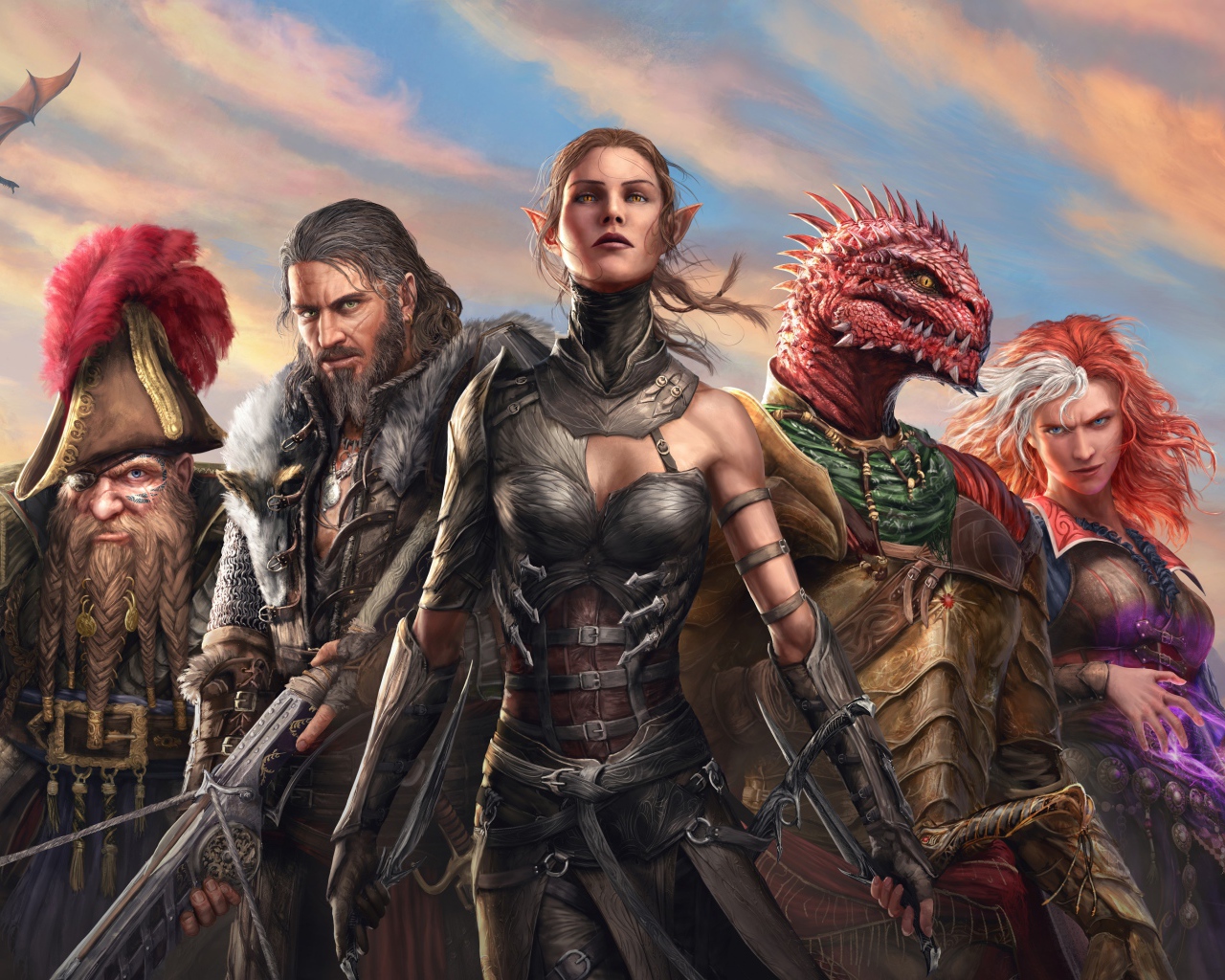 Персонажи игры Divinity. Original Sin II, 2017