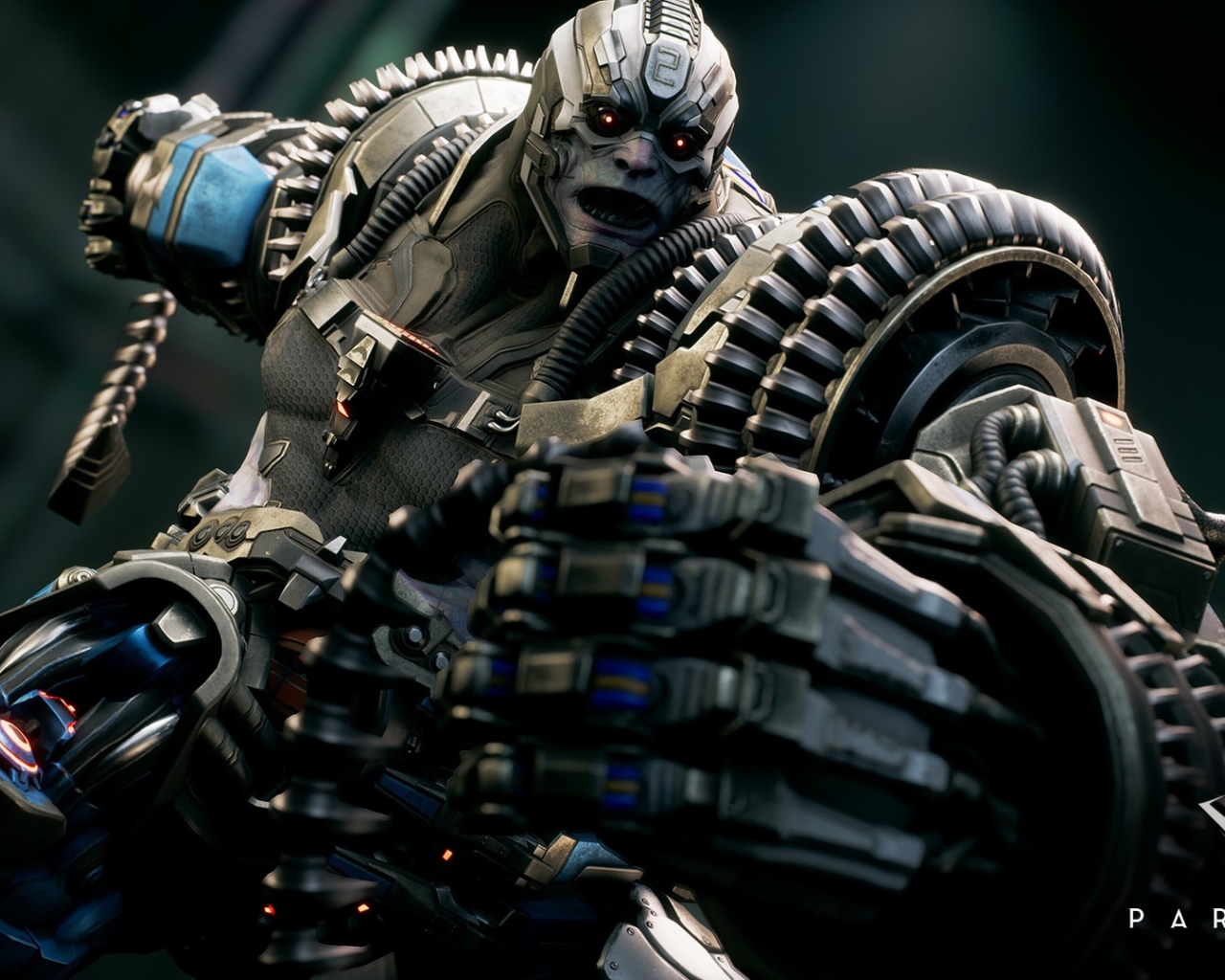 Киборг Риктор персонаж игры Paragon 2017 