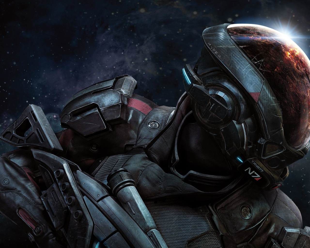 Персонаж игры Mass Effect Andromeda 
