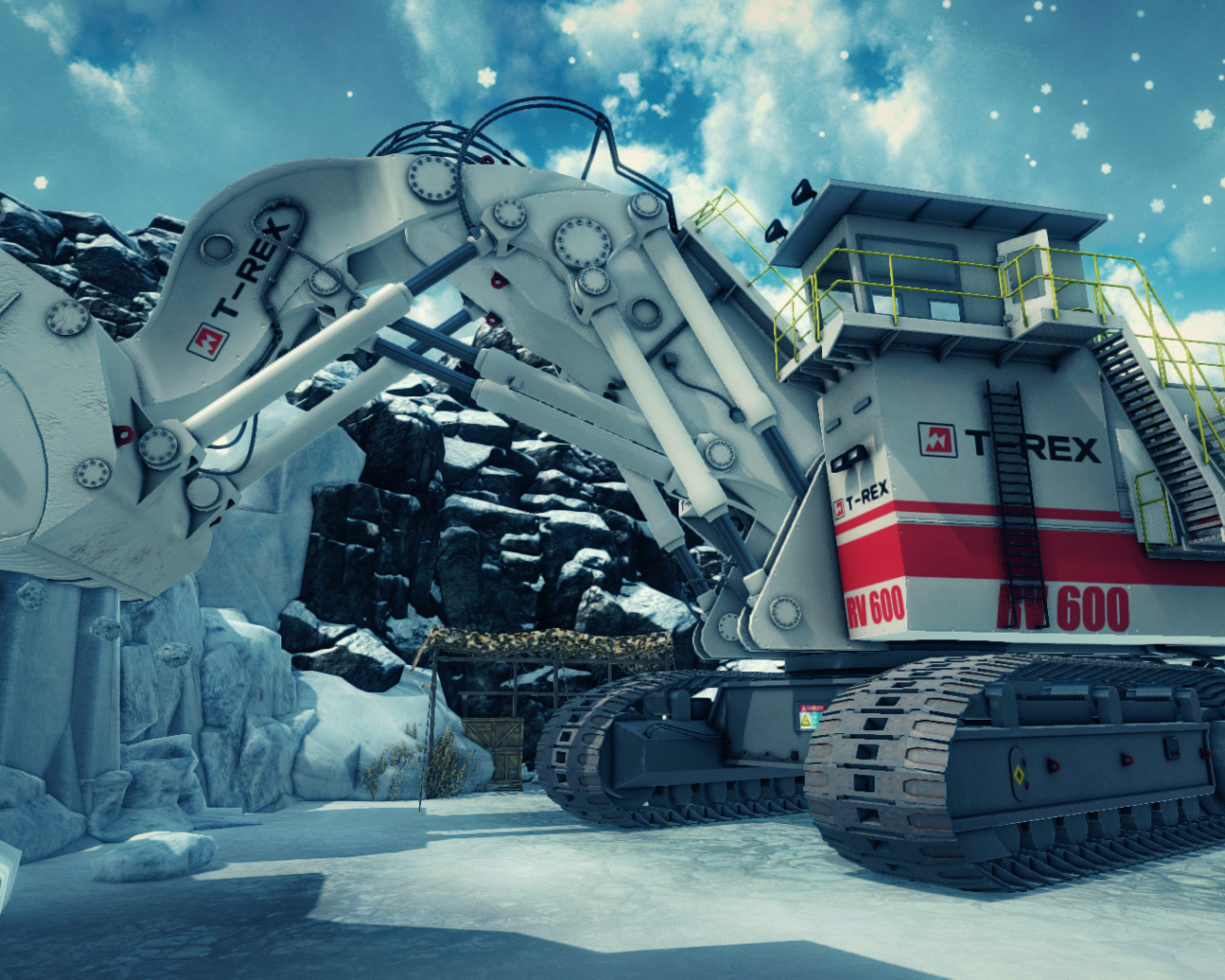 Гигантский экскаватор игра Giant Machines 2017 