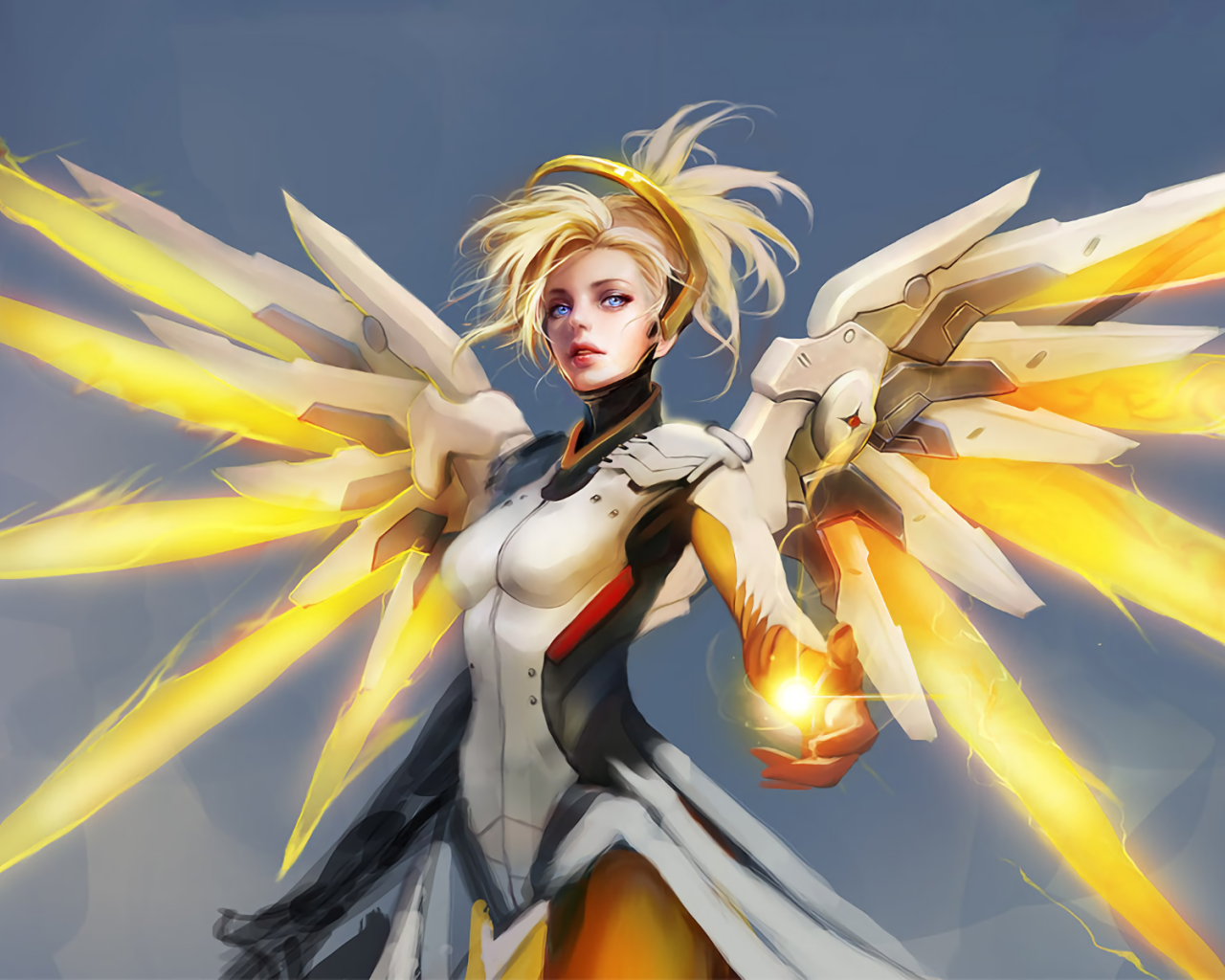 Мерси персонаж игры Overwatch 