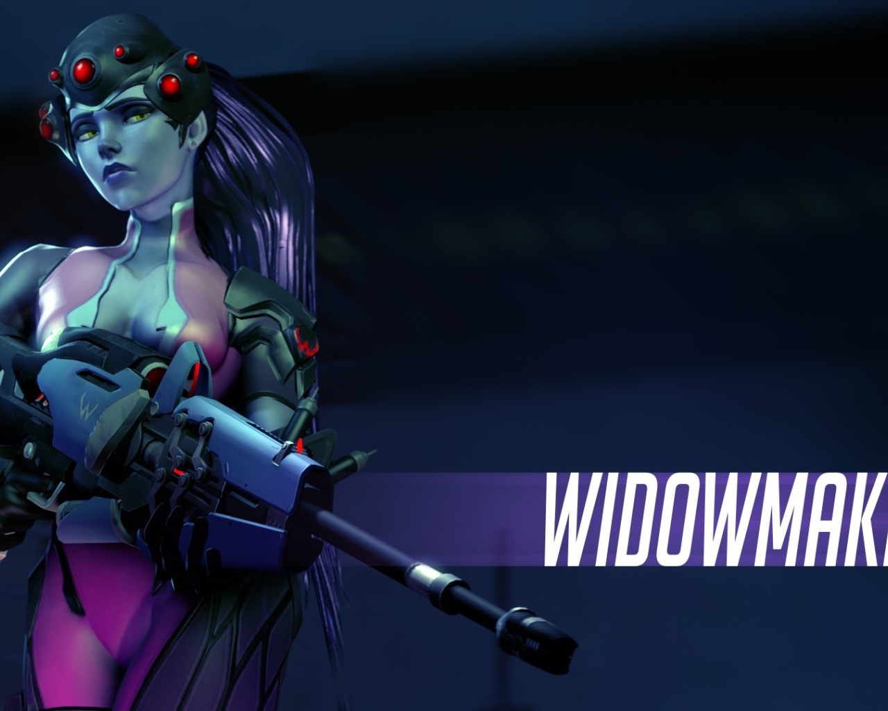 Widowmaker персонаж игры Overwatch 