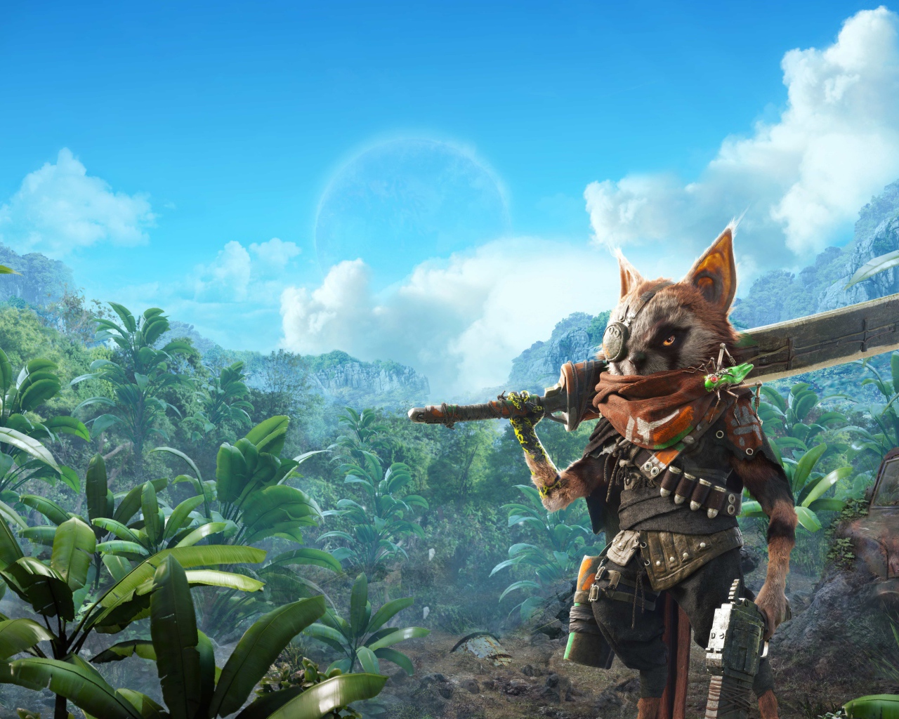 Персонаж новой компьютерной игры Biomutant, 2018