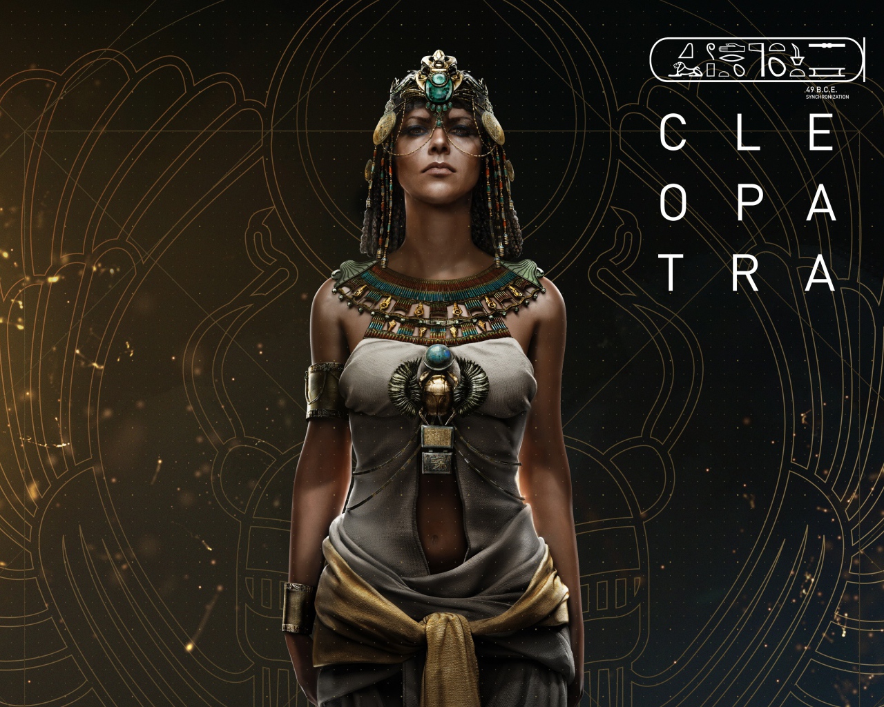 Персонаж новой компьютерной игры  Кредо Ассасина, 2017