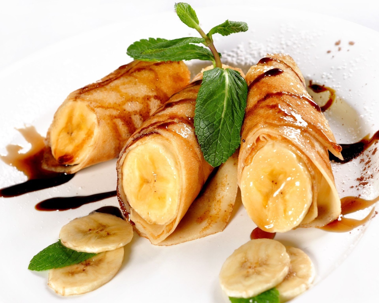 Блины с бананами на Масленицу 2017 