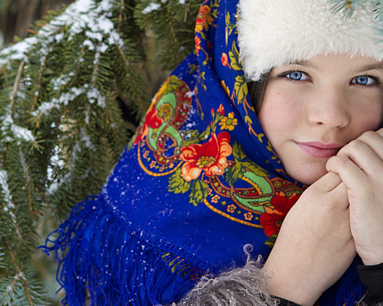 Русская красавица наряд на Масленицу 